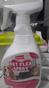Product Review of pembasmi anti kutu hewan ciplak tungau hewan peat flea sepray ampuh Cair from h**n 0