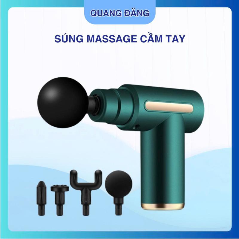 Máy Massage Cầm Tay Mini, Máy Massage Cầm Tay Mini Toàn Thân 6 Cấp Độ Chuyên Sâu Đa Năng