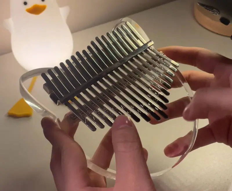 My Spring Lullaby - Kalimba Acrylic 17 Keys Aesthetic 6
