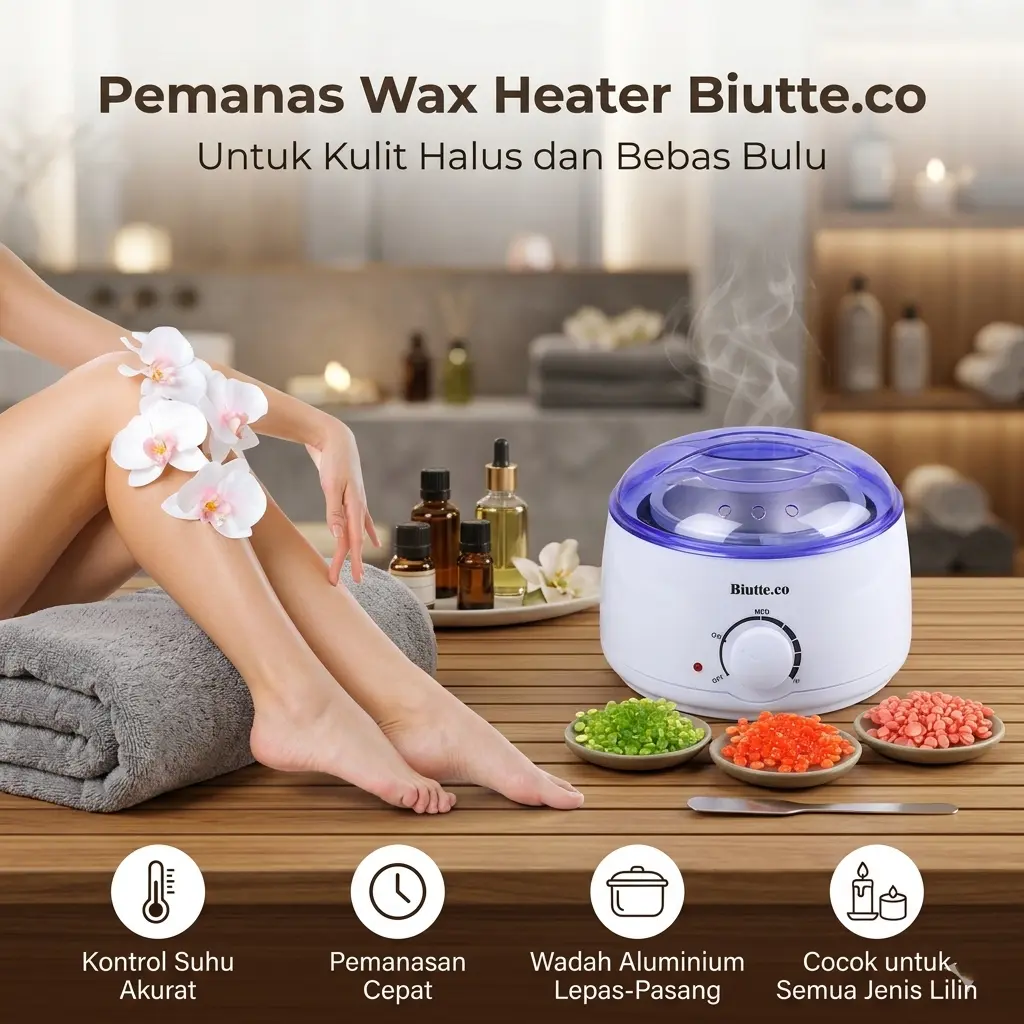 Biutte.co Hive Alat Pemanas Wax Heater Warmer Waxing Pro-Wax 100 - JG-117