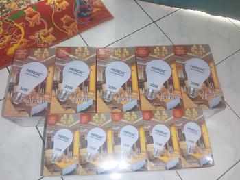 Product Review of Lampu Heroic LED A / Bohlam LED Lampu Hemat Energi SNI Putih from r**1 0