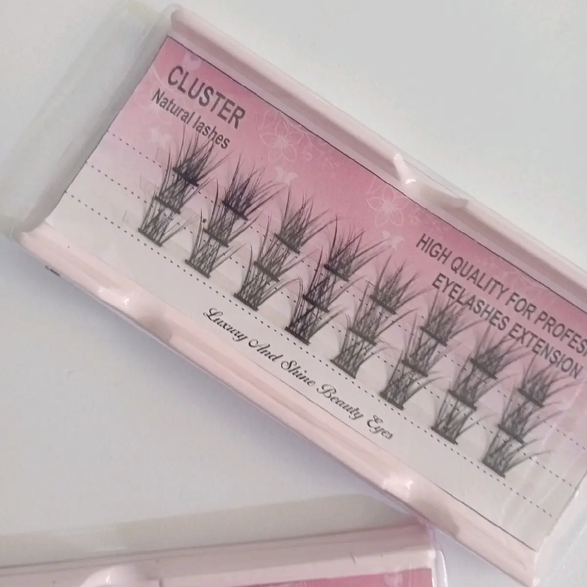 Bulumata cluster pink halus dan ringan