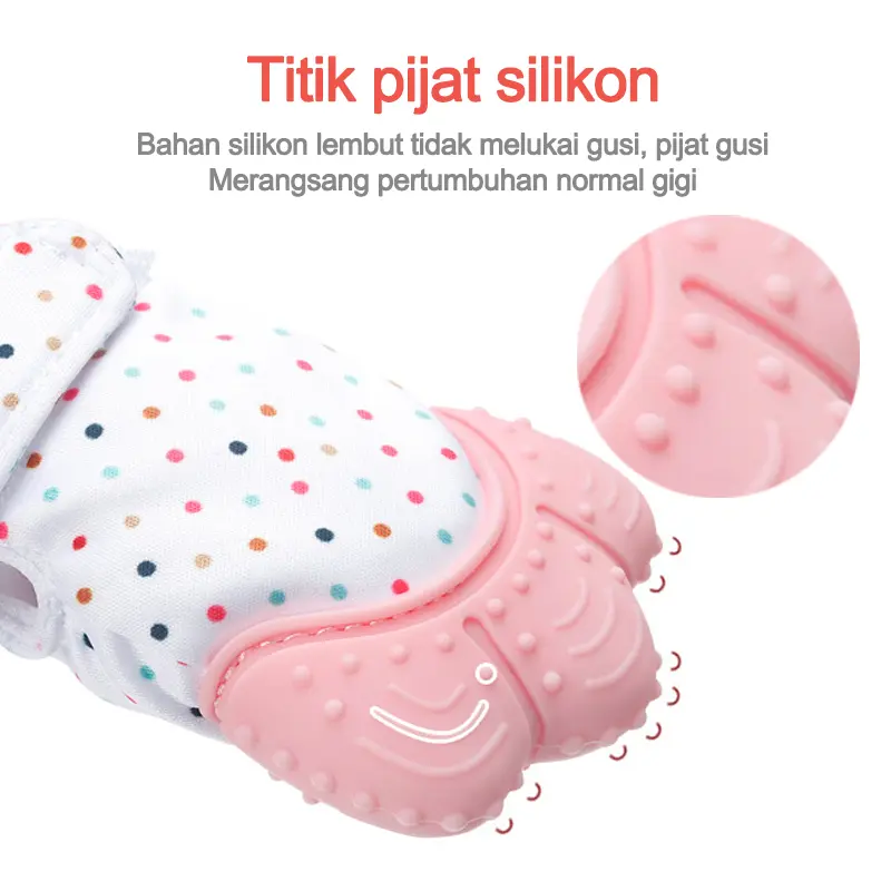 Teether bayi/NEW PRODUCT Sarung Tangan Teether Bayi/Mitten Baby Glove Teether/Sarung tangan baby teether L158 3