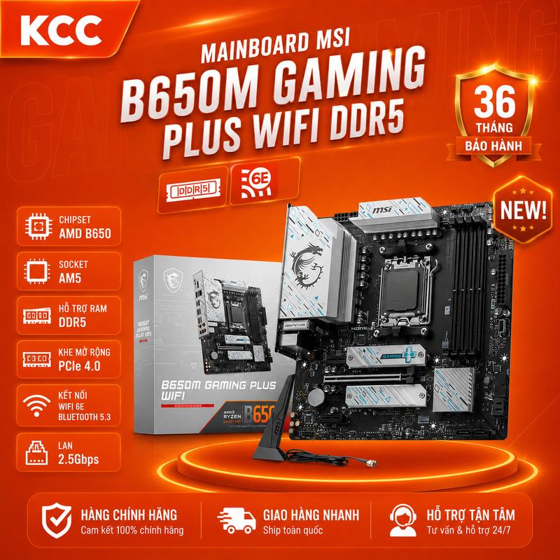 Mainboard MSI B650M GAMING PLUS WIFI DDR5