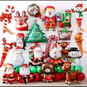 BALON FOIL MERRY CHRISTMAS NATAL JUMBO/MINI/PENTUNG FOIL NATAL  Hiasan