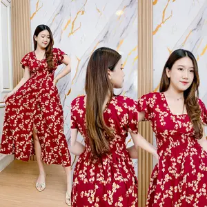 DRESS REMPEL STARLA/ DASTER IBU HAMIL/ KOREAN DRESS/ DASTER MURAH