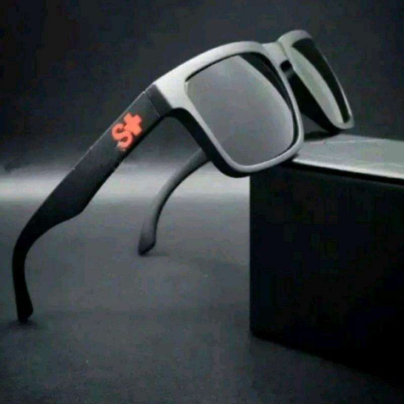 Kacamata hitam keren anti UV S+ cocokBuat mancing dan berkendara  COD Eyewear Sunglasses Pria Frame Lensa Dewasa 4
