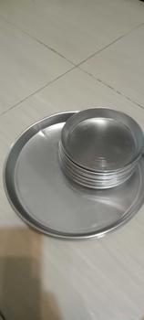 Product Review of 3 pcs Loyang pizza di berbagai macam ukuran Aluminium from a**f 0