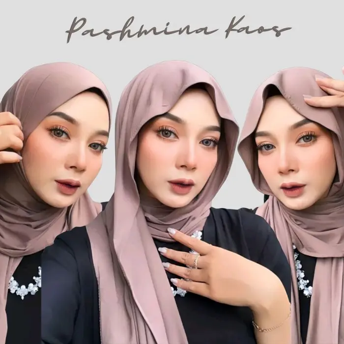 Pashmina Kaos Premium/hijab kaos premium/jilbab pashmina instan/pashmina rayon/pashmina bagus murah/Kirei Hijab