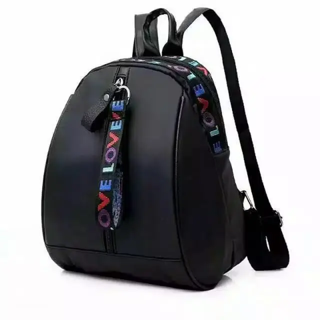 Backpack Love Hitam