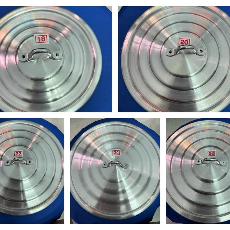 NẮP NỒI LẺ- Nhôm Toàn Cầu sáng bóng,bền đẹp size từ 16cm đến 30cm