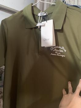 Product Review of Áo polo CHITTTTTTIA xanh rêu Hàng thêu cao cấp nét from h**8 0