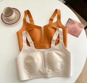 Áo Ngực Có Thể Điều Chỉnh Siêu Mỏng, Thiết Kế Liền Mạch, Cỡ Lớn, Dành Cho Phụ Nữ Có Ngực Lớn, Đẩy Lên Nhỏ Và Ngực Bên, Chống Chảy Xệ, Cúp Đầy Đủ