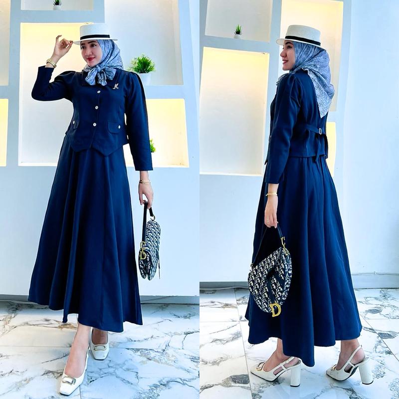 FANYA SET - SET BLAZER DAN ROK KOREAN STYLE by Ihdiiya 5