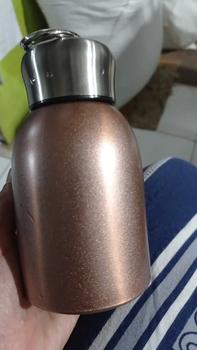 Product Review of Termos Tumbler Mini Portable Premium 300ml Botol Minum Stainless Steel Tahan Panas & Dingin Vacuum Seal Silicon from B**a 1