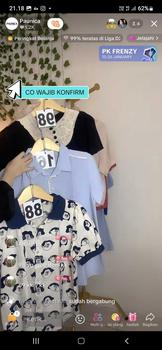 Product Review of [ KODE 1-100 ] KOREAN BLOUSE KEMEJA ATASAN WANITA from T** D**i 2