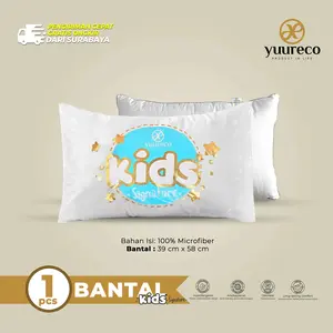 Bantal Tidur Bed Anak Kain Cover Katun by Yuureco Pillow