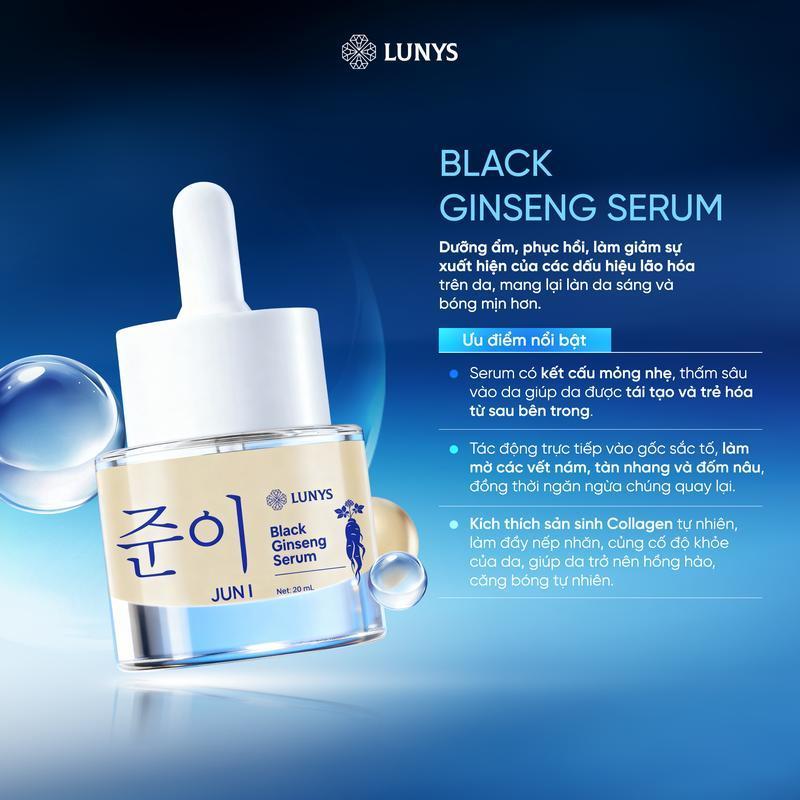 Tinh Chất Serum Black Ginseng - Chiết Xuất Nhân Sâm Đen Làm Trắng Sáng Cải…