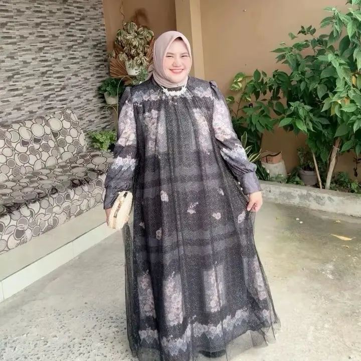 Elena Dress Jumbo Ld 110 130 dan 140 cm Elena Dress Jumbo Ld 110 130 dan 140 cm