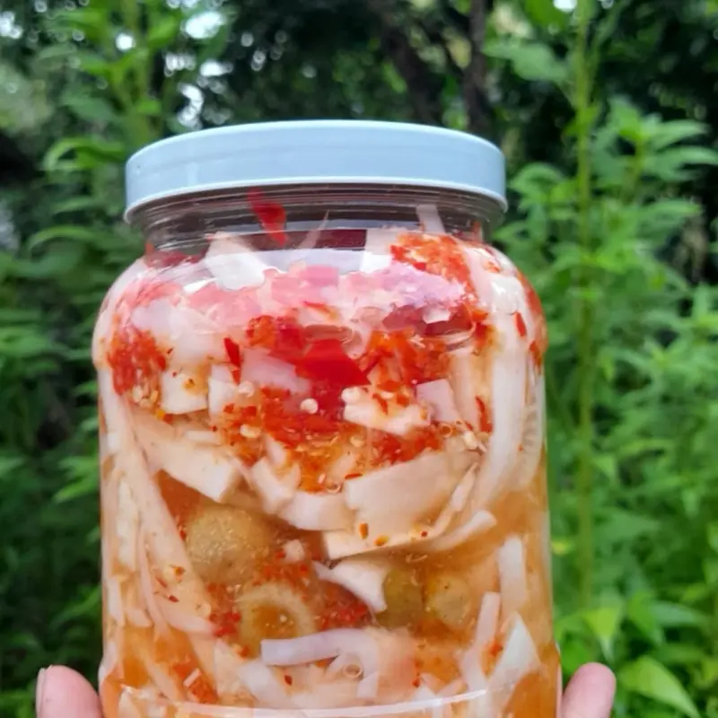combo 3 lọ măng ớt (3kg) chua cay Hà Giang 3