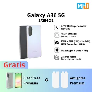 Samsung Galaxy A36 5G 8/256GB 12/256GB Kamera 50 MP, Original, Garansi SEIN Layar 6,7 inci Super AMOLED Smartphone AI