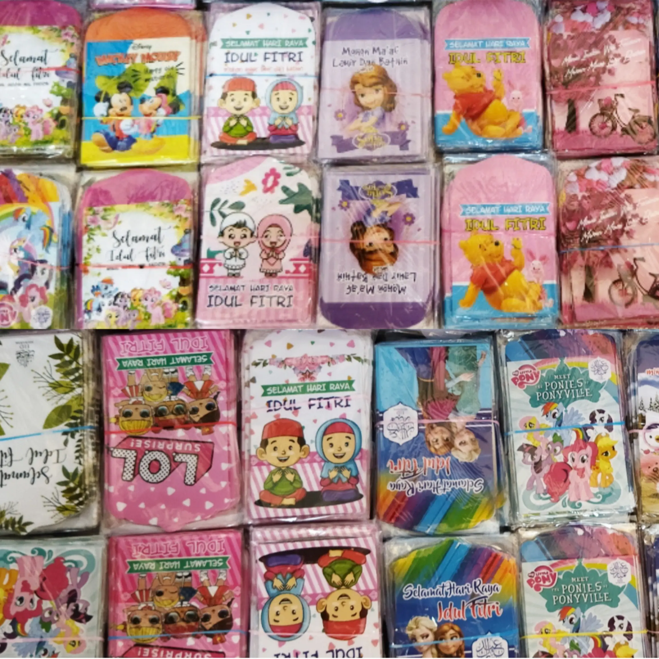 AMPLOP LEBARAN MEDIUM GLOSSY ISI 10