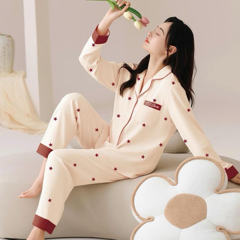    ĐỒ GIỮ ẤM cho mùa thu đông   bộ ngủ pijama cao cấp chất 2 Da dày dặn và ấm áp Thiết kế nhẹ nhàng mà sang. Mã ngôi sao MN18 