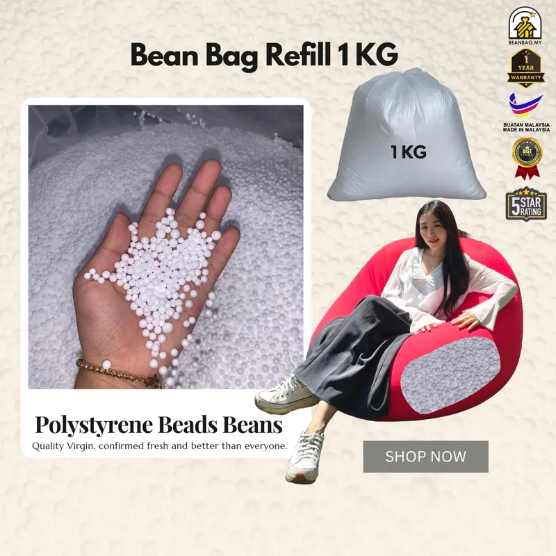 Bag Chair Kg Beans For Bean Bag READY STOCK] 2KG Premium Bean Bag