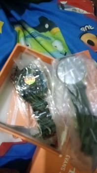 Product Review of DISKON jam tangan  !! Evans Jayden Jam Tangan Pria 9554-1 Rantai Stainless Steel Kaca Sapphire Chronograph Water Resistant 5ATM Air Bahan Watches Waterproof from B**g E** 0