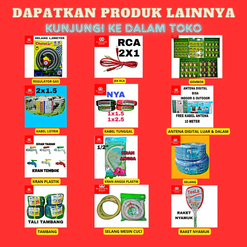 Kabel Fitting Lampu Aki DC/AC ATN Terbaru 1