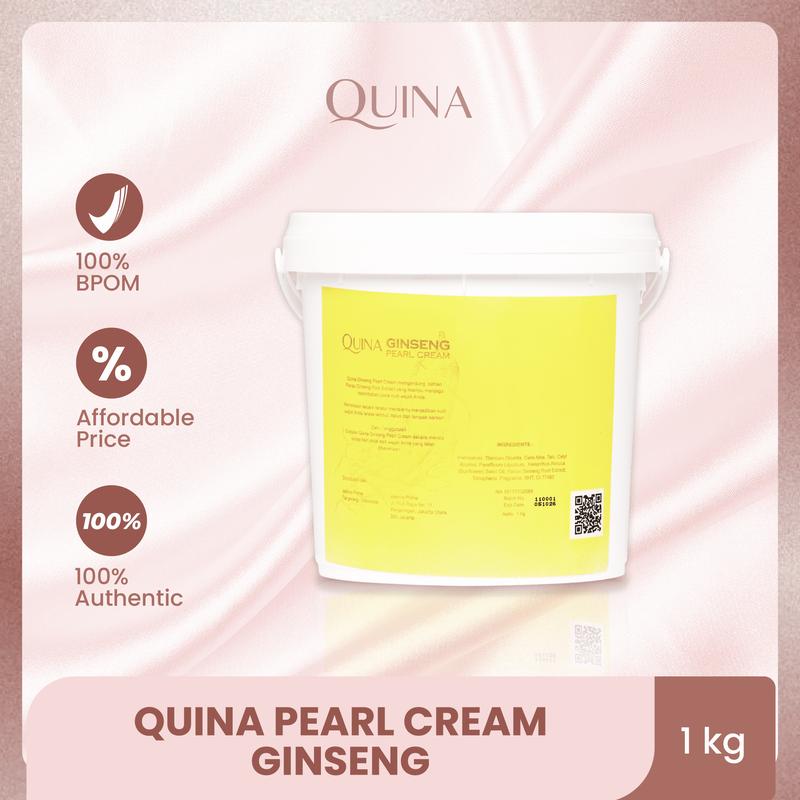 Quina Pearl Cream Ginseng 1kg / Cream Wajah 1kg Pelembab 1