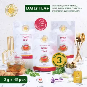(Bundling 3) Daily Tea - Teh Hijau & Daun Kelor