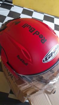 Product Review of Helm Dewasa GHM Double Visor Revo Redbulls SNI Terlaris Termurah from M**t 0