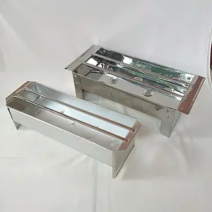 alat pemanggang sate bakaran sate grill pan tersedia 2 variasi bahan anti karat stainless steel & galvanis Kitchenware Panggangan