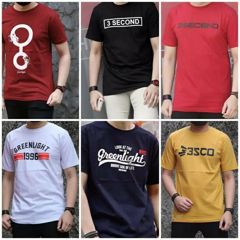 PAKET KAOS MURAH 100 RIBU DAPAT 7 PCS/KAOS OBLONG/KAOS MURAH MOTIF DISTRO/PAKAIAN PRIA WANITA DEWASA/KAOS PAKAIAN SEHARI-HARI/KAOS SANTAI 4