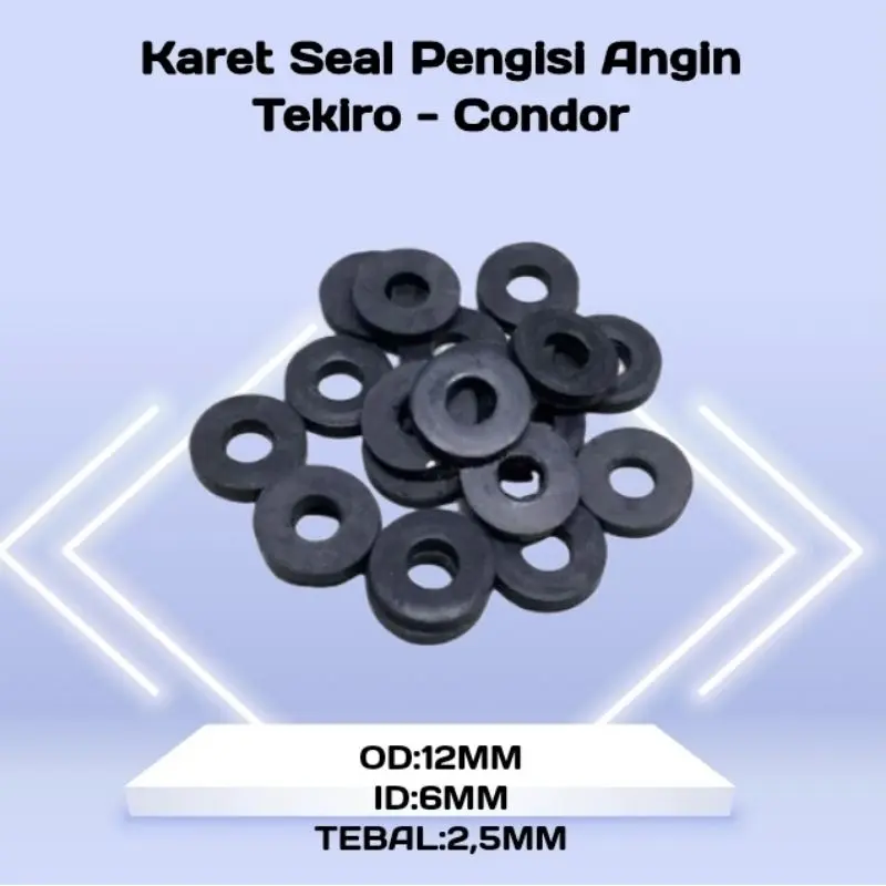 KARET SEAL PENGISIAN ANGIN TEKIRO 20PCS 0