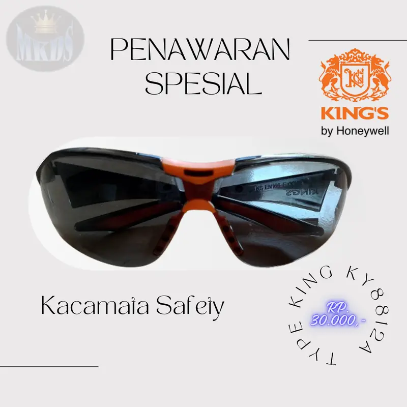 KING'S KY8812A - KACA MATA SAFETY - SAFETY GLASS 0