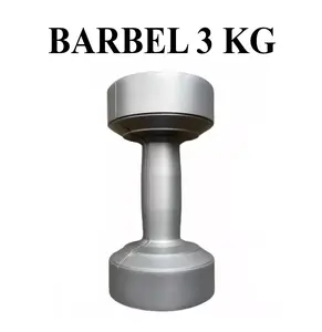 Barbel Dumbell 3kg dengan Isian Terlaris untuk Fitness - Toys Gym
