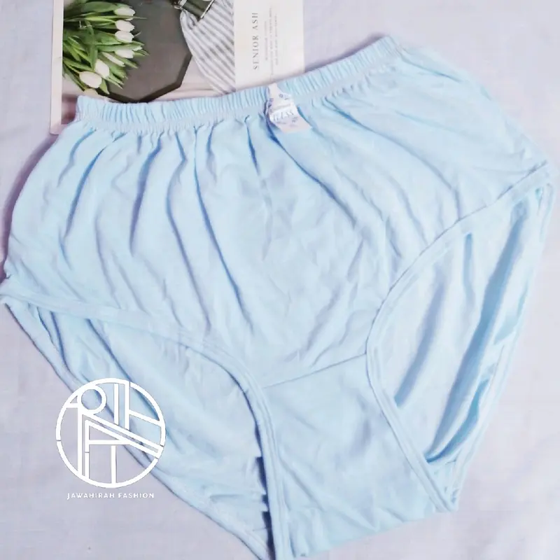 Celana Dalam Cewek Dewasa Jumbo 120Kg Katun High Quality Lembut Celana Bumil Nyaman 6L 5L 4L 3L || Jawahirah fashion 6