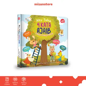 Dar Mizan Buku Anak Aku Tahu 4 Kata Ajaib: I Know 4 Magic Word (Boardbook)