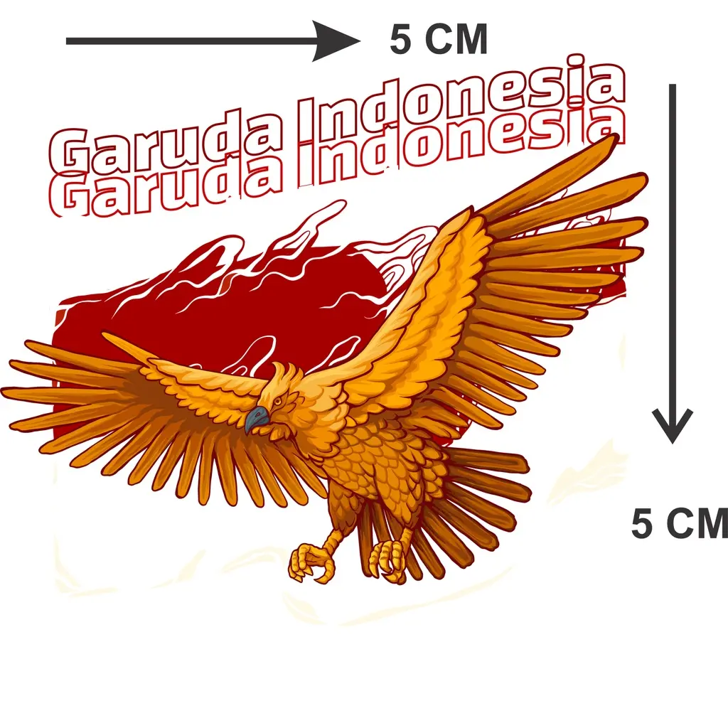 Sablon Satuan Garuda Indonesia