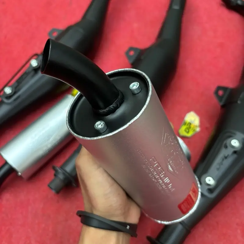 KNALPOT FIZ R MODEL SLIP ON BY DPL RACING MUFFLER SUARA PREPET PADET Motorcycle 3
