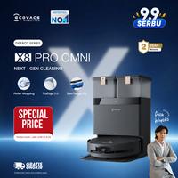 Gambar [Trusted Worldwide] Ecovacs DEEBOT X8 PRO OMNI Robot Vacuum Cleaner Sapu Vacum Pel Vakum Mop | OZMO ROLLER Instant Self-Washing Mopping | 75℃ Hot Water Mop Washing dari Ecovacs Indonesia Kota Tangerang 1 Tokopedia