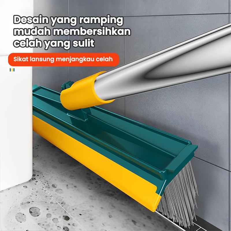 Product Introduction of Sikat lantai kamar mandi sikat pembersih kamar mandi celah ubin rumah tangga bulu keras pengikis sapu sikat celah lantai dua-dalam-satu 12