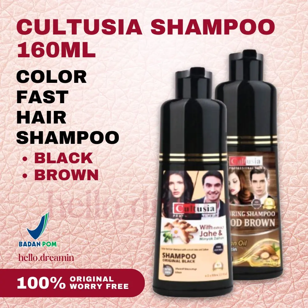 CULTUSIA SHAMPOO 160ML ORIGINAL  - COLOR FAST HAIR SHAMPOO