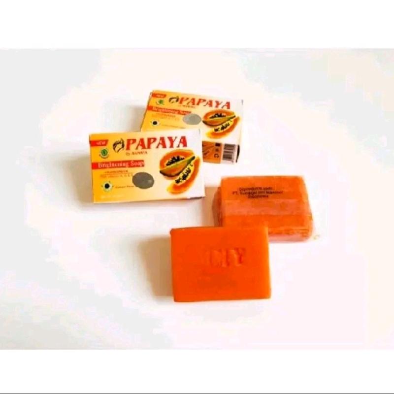 (PAKET HEMAT 3PCS) SABUN PEPAYA / PAPAYA ORIGINAL 70 GRAM 1