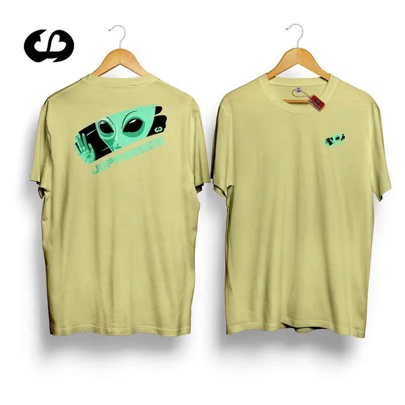Jopperside kaos pria katun combed original distro premium ts520db alien 8