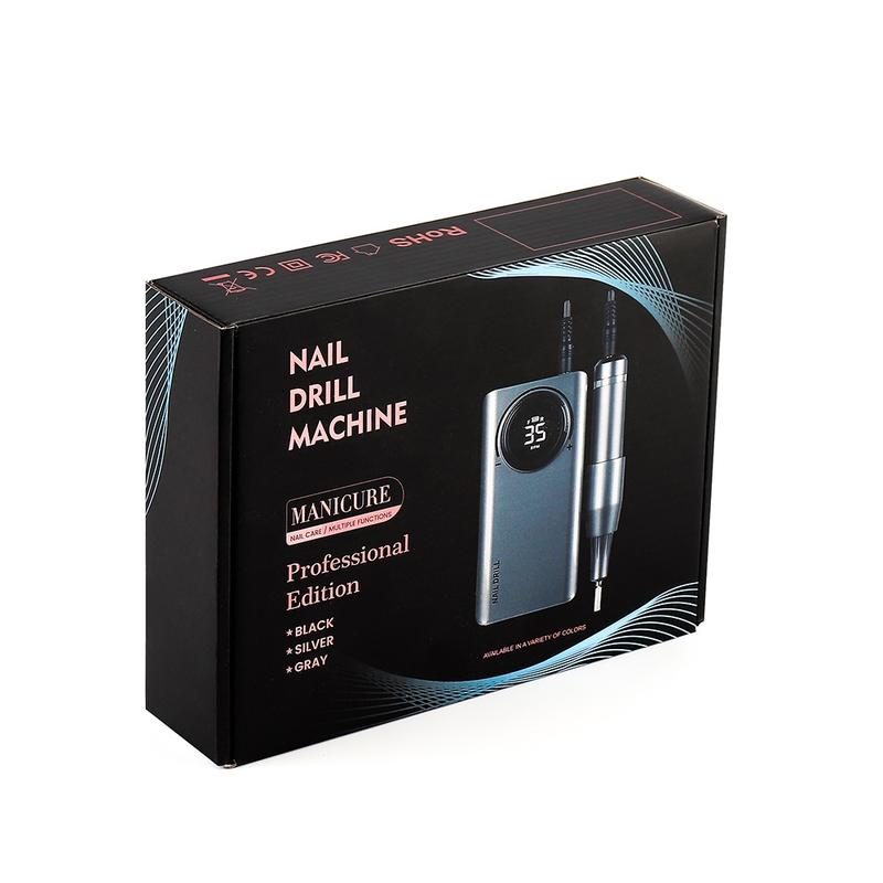 Nail Grinder Nail Drill Machine Nail Polisher 0~35000rpm 30W Portable High-grade Nail Design Device Nail Care Manicure 6
