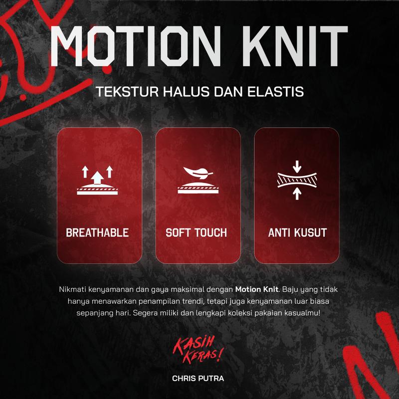 Polo Motion Knit - All In Chris Putra - Premium Mango Knit T-Shirt Pria Oversize Baju Knit Pria Casual Comfortable 6