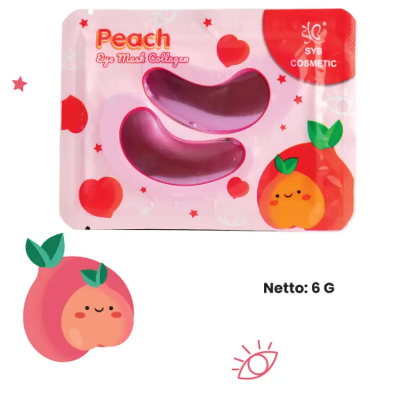 'SYB COLLAGEN CRYSTAL PEACH EYE MASK 6 GR 0
